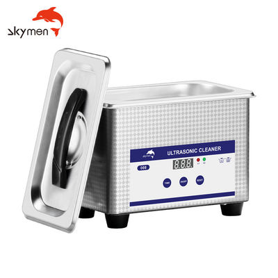 Eyeglasses ο υπερηχητικός καθαριστής PCB Skymen κοσμήματος εξαερώνει την επίδειξη σκουπισμάτων 0.8L LCD
