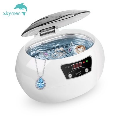 Skymen Jewellery Cleaner Υπερήχων φορητό μηχάνημα υπερήχων Sonic Jewelry Cleaner