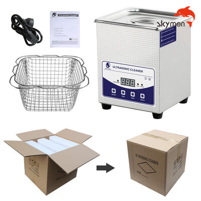 καθαρότερο μηχανικό χρονόμετρο χεριών 2L 60W ελαφρύ υπερηχητικό για τον καθαρισμό φακών επαφής